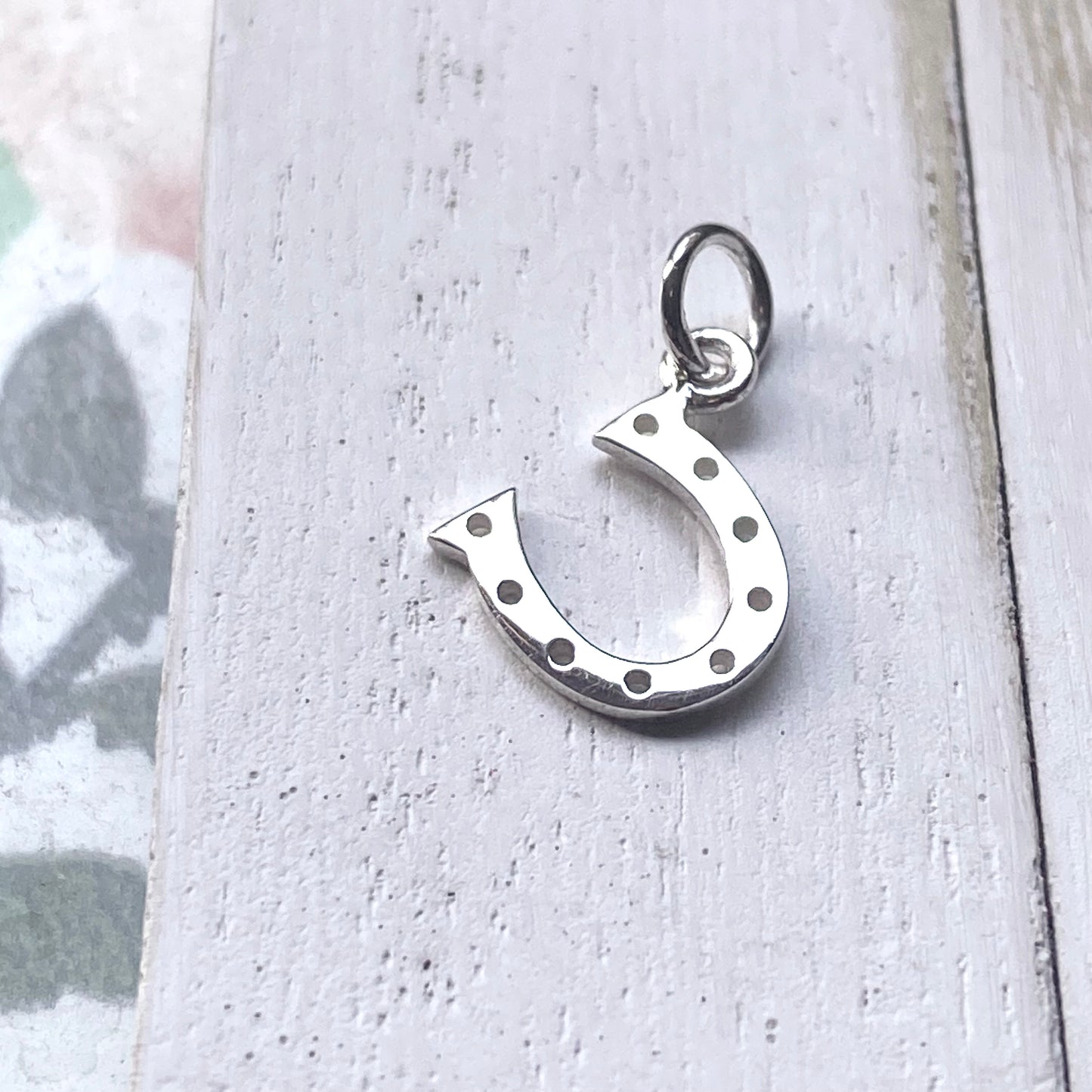 Horseshoe Charm Sterling Silver