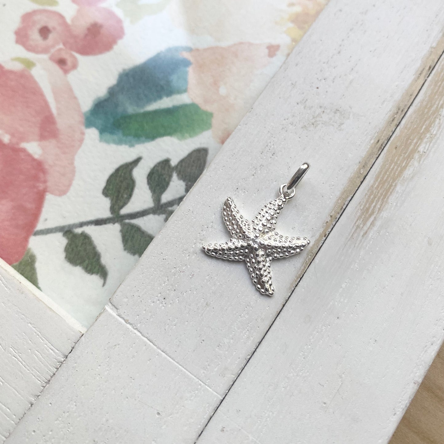 Starfish Pendant Sterling Silver