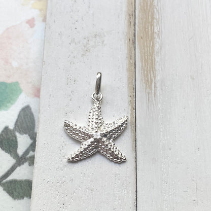 Starfish Pendant Sterling Silver