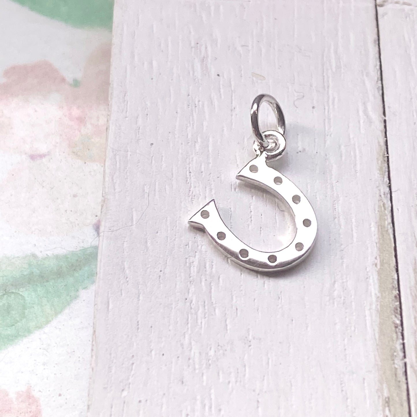 Horseshoe Charm Sterling Silver