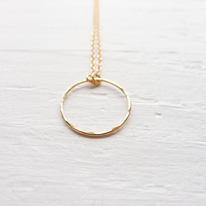 Gold Eternity Necklace