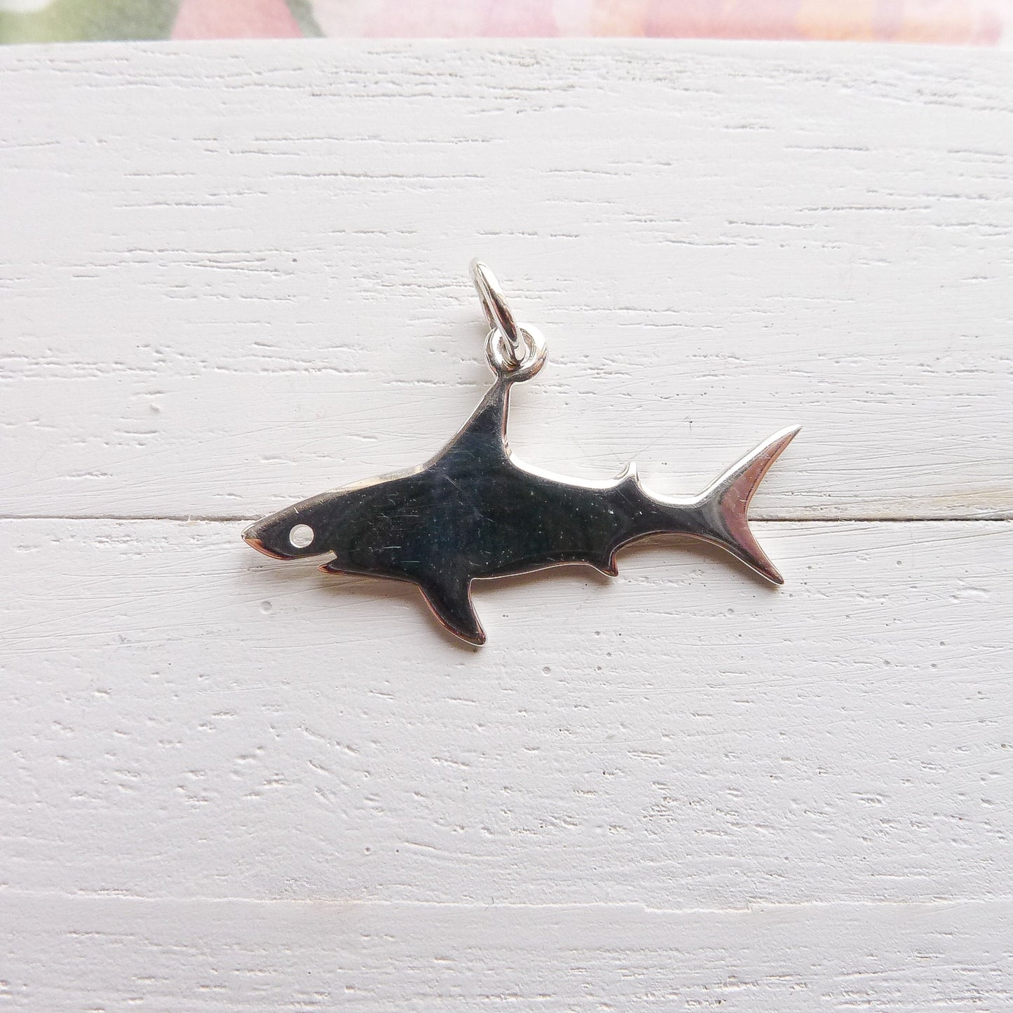 Shark Charm Sterling Silver