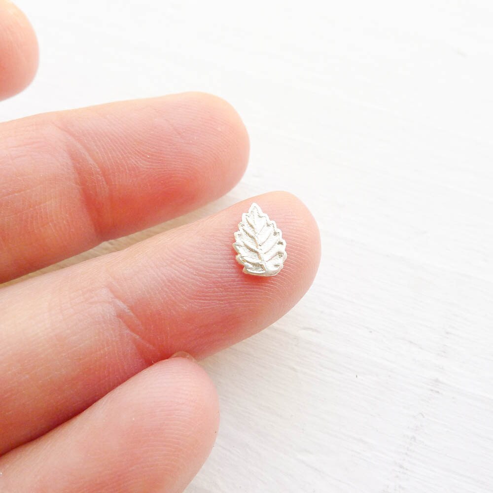 Sterling Silver Leaf Component Soldering Accent