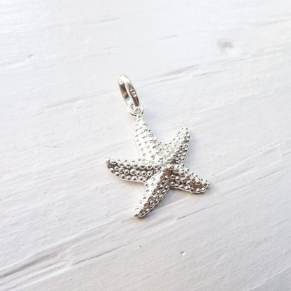 Starfish Pendant Sterling Silver