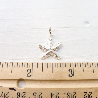 Starfish Pendant Sterling Silver