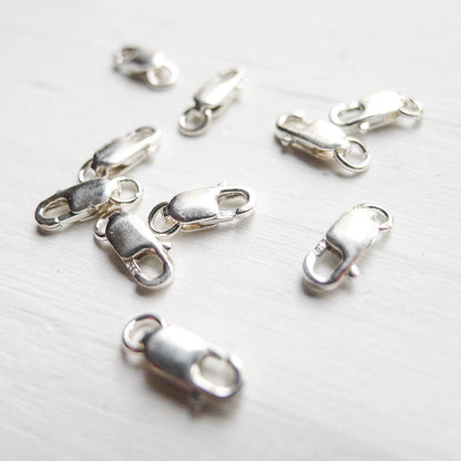 Dainty Sterling Silver Lobster Clasps