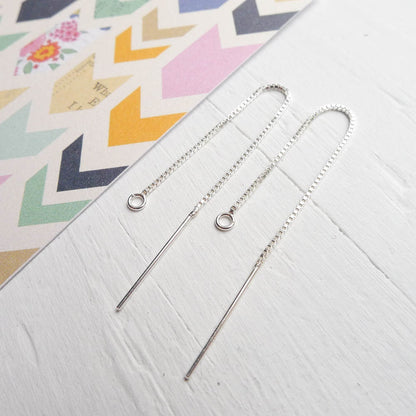 Sterling Silver Threader Earwires